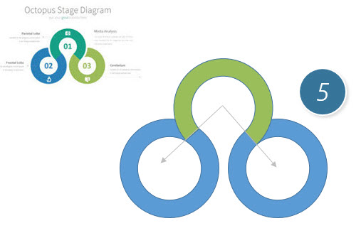 office教程 如何PPT设计制作环形Point图？