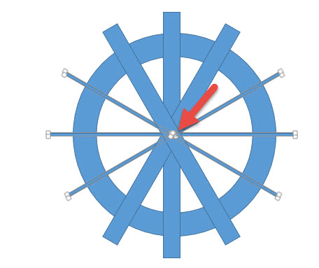 office教程 PPT如何绘制设计一个分割型环形图？
