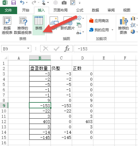 office教程 Excel如何将一列中的正数和负数分到两列？