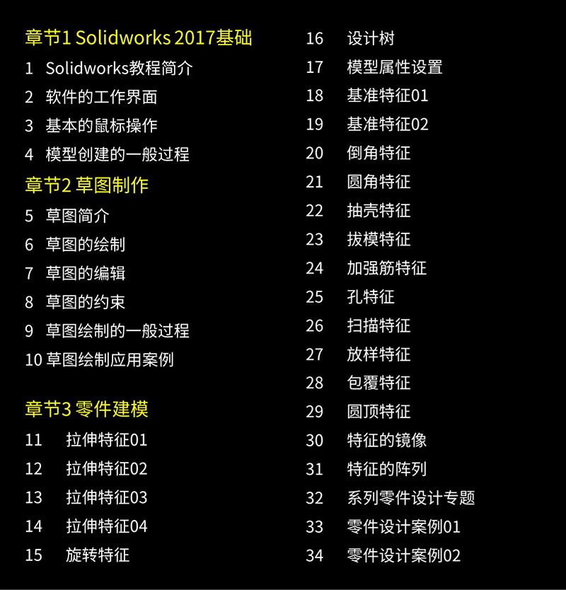 Solidworks2017机械设计入门到精通视频教程