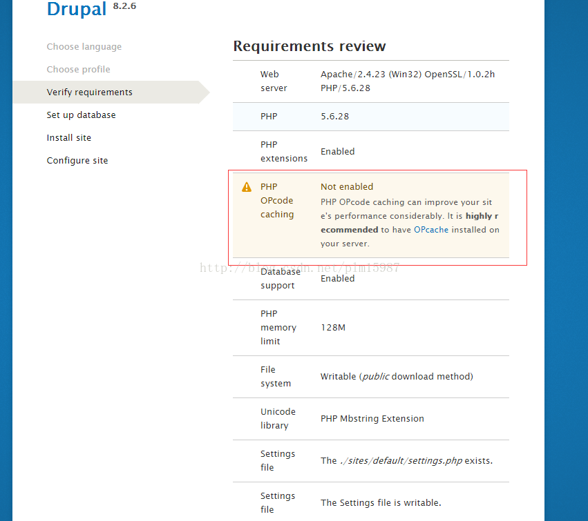 Drupal 8安装建站教程指导说明