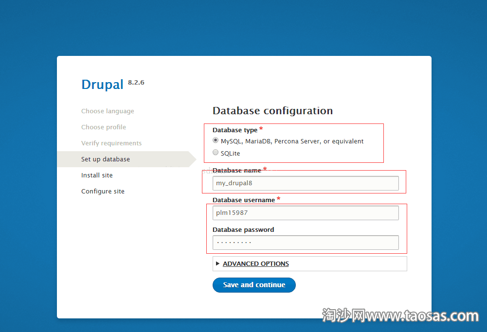 Drupal 8安装建站教程指导说明