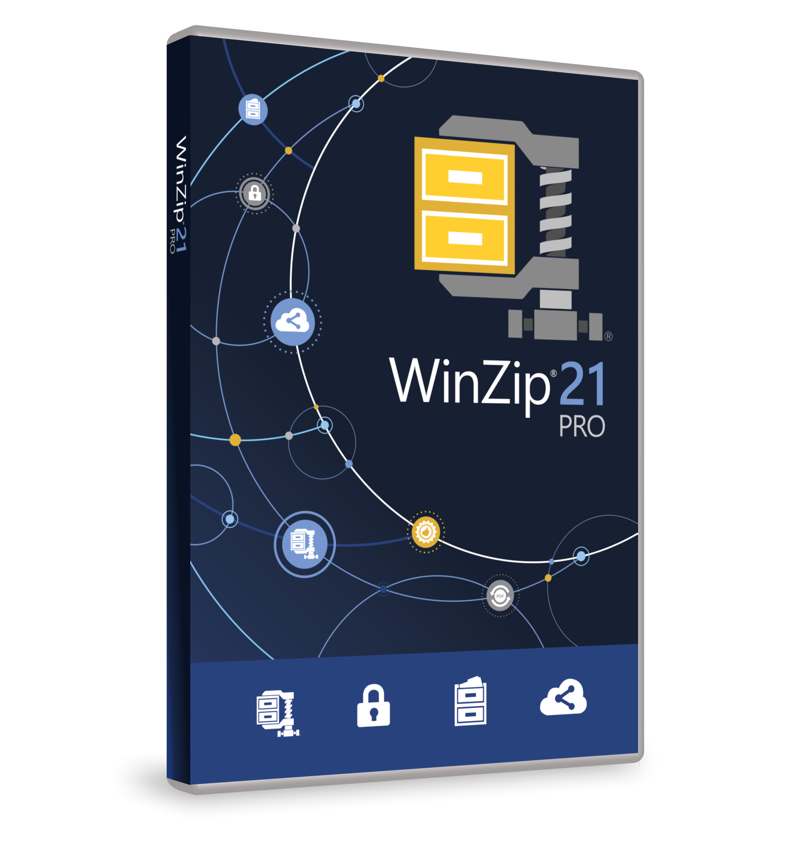 经典压缩软件WinZip v21.5 中文破解版