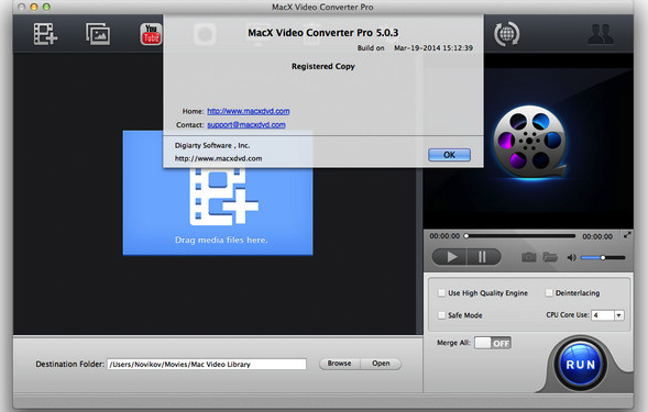 MacX Video Converter Pro Mac破解版