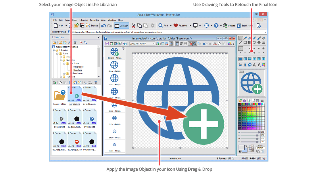 IconWorkshop v6.9.1.0 中文破解版(专业的ico图标制作软件)