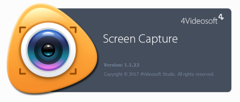 屏幕录像软件 4Videosoft Screen Capture v1.1.22 破解版