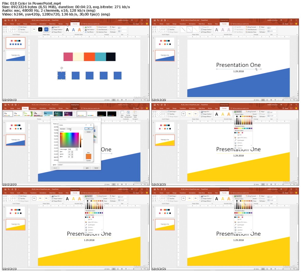 Lynda – PowerPoint 教程：设计更好的幻灯片