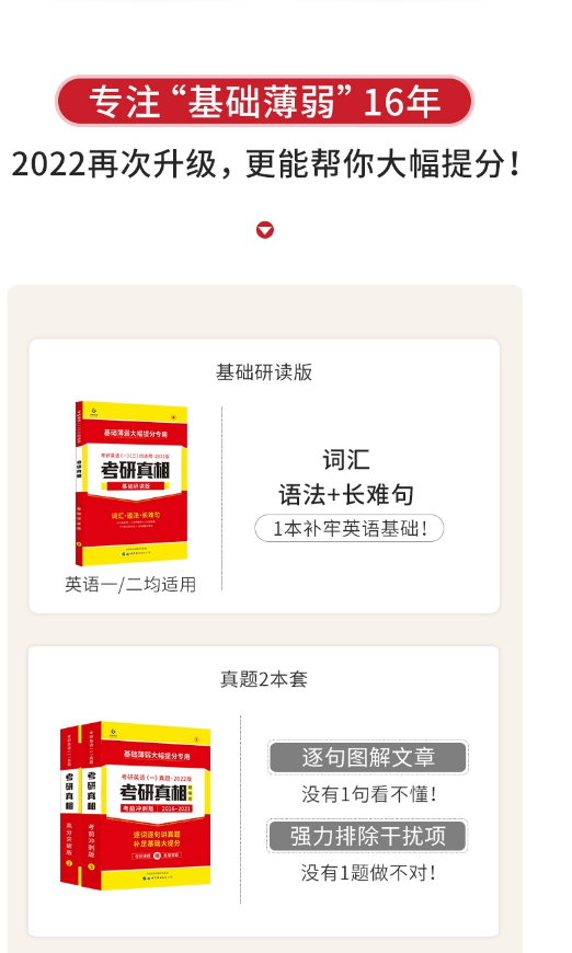 考研真相基础研读版2022