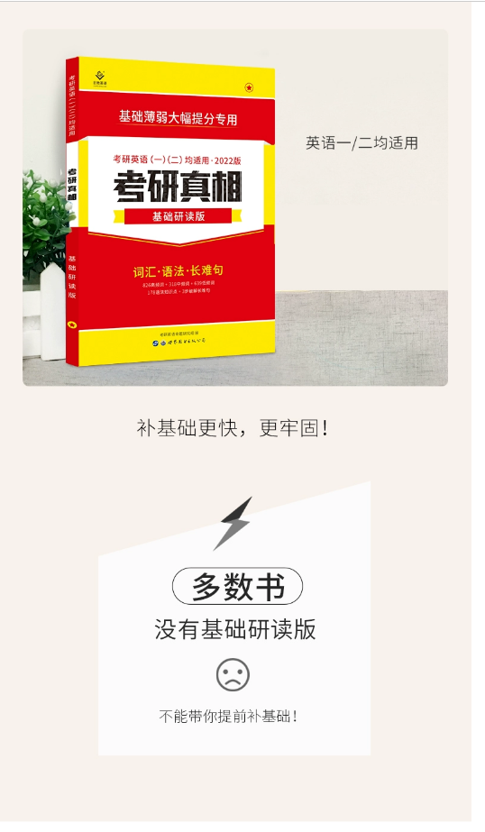 考研真相基础研读版2022