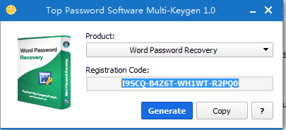 Word Password Recovery(word解密软件)