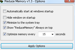 Reduce Memory(内存优化工具)