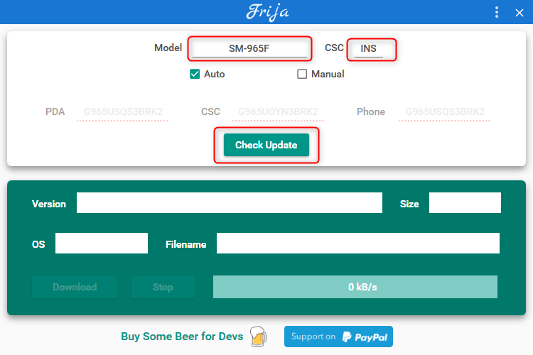frija三星固件下载器