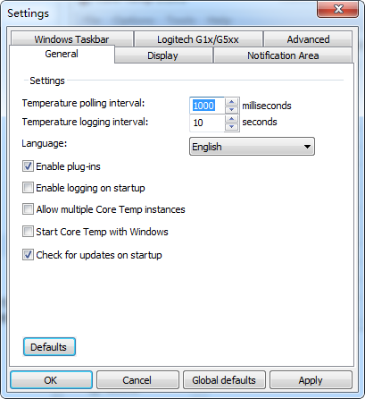 core temp(CPU数字温度传感器)