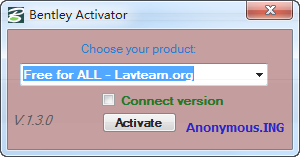 Bentley.exe激活工具